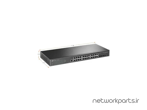 سوییچ تی پی لینک (TP-Link) سری Jetstream مدل TL-SG3428X دارای 24 پورت
