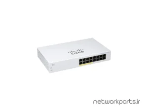 سوییچ سیسکو (Cisco) سری Business مدل CBS110-16PP-NA دارای 16 پورت