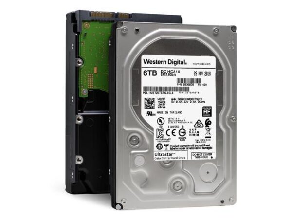 هارد دیسک درایو اینترنال اچ جی اس تی (HGST) مدل HUS726T6TALE6L4-OB36039 ظرفیت 6 ترابایت سرعت 7200RPM رابط SATA
