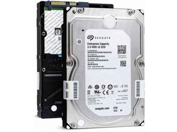 هارد دیسک درایو اینترنال سیگست (Seagate) مدل ST6000NM0285 ظرفیت 6 ترابایت سرعت 7200RPM رابط SAS
