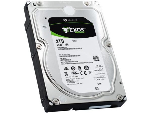 هارد دیسک درایو اینترنال سیگست (Seagate) مدل ST2000NM0045 ظرفیت 2 ترابایت سرعت 7200RPM رابط SAS