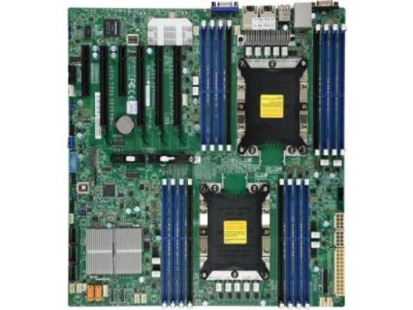 مادربرد سرور سوپرمایکرو (Supermicro) مدل MBD-X11DPI-NT-O فرم فاکتور E-ATX سوکت دوگانه LGA3647