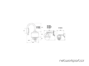 دوربین مدار بسته آنالوگ (Analog) آی مکس (Eyemax) مدل PT9633