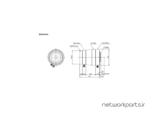 دوربین مدار بسته آنالوگ (Analog) کامپیوتر گنز (Computar Ganz) مدل H3Z1014CS