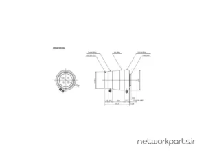 دوربین مدار بسته آنالوگ (Analog) کامپیوتر گنز (Computar Ganz) مدل T10Z0513CS