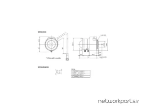دوربین مدار بسته آنالوگ (Analog) کامپیوتر گنز (Computar Ganz) مدل TG2Z1816FCS