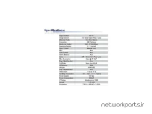 دوربین مدار بسته آنالوگ (Analog) بلو سی سی تی وی (BlueCCTV) مدل BL-IR9043VF-W-2812 با وضوح 480 TV Line