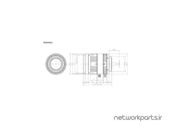 دوربین مدار بسته آنالوگ (Analog) کامپیوتر گنز (Computar Ganz) مدل M2518-MPW 5MP