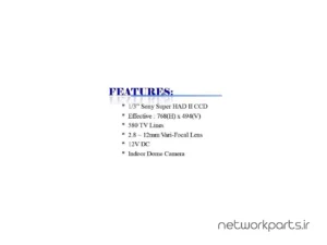 دوربین مدار بسته آنالوگ (Analog) بلو سی سی تی وی (BlueCCTV) مدل BL-DO8881VF-IR-W-28