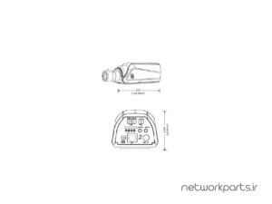 دوربین مدار بسته تحت شبکه (IP) بلو سی سی تی وی (BlueCCTV) مدل LT-IP2642 2MP با وضوح 1080P