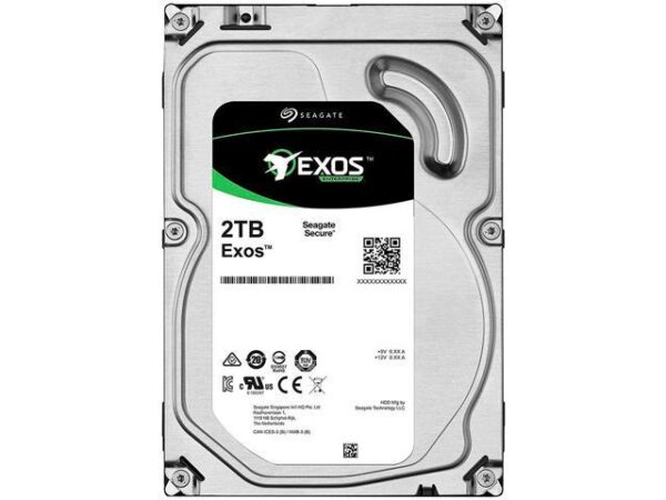 هارد دیسک درایو اینترنال سیگست (Seagate) مدل ST2000NM004A ظرفیت 2 ترابایت سرعت 7200RPM رابط SAS