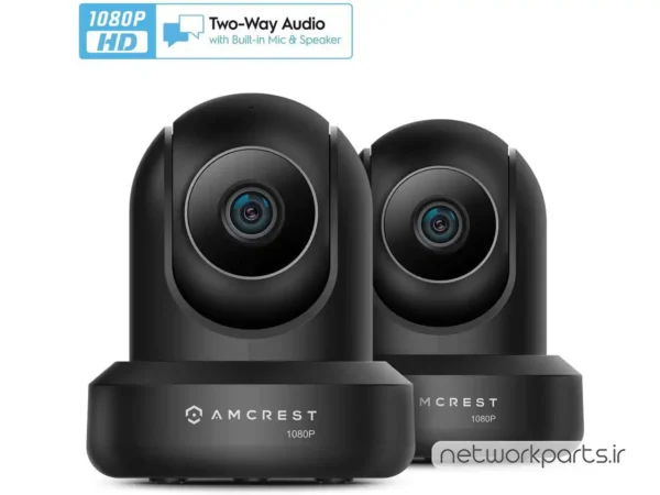 دوربین مدار بسته تحت شبکه (IP) Amcrest مدل 2PACK-IP2M-841 2MP با وضوح 1080P