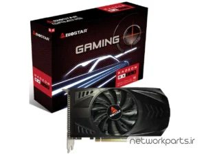کارت گرافیکی بایوستار (Biostar) مدل RX-560-GAMING پردازنده گرافیکی Radeon-RX560 حافظه 4 گیگابایت نوع GDDR5