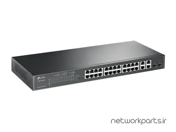 سوییچ تی پی لینک (TP-Link) مدل T1500-28PCT دارای 24 پورت