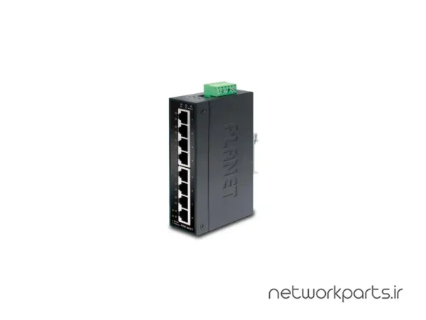 سوییچ پلنت (Planet) سری Industrial مدل ISW-801T دارای 8 پورت