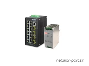 سوییچ پلنت (Planet) سری Industrial مدل IGS-20040MT دارای 16 پورت
