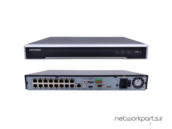 ضبط کننده ویدیویی NVR هایک ویژن (Hikvision) پشتیبانی از 16 کانال مدل DS-7616NI-Q2/16P
