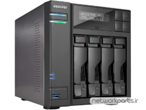 ذخیره ساز تحت شبکه (NAS) اسستور (Asustor) مدل AS6704T بدون هارد درایو دارای 4GB حافظه رم
