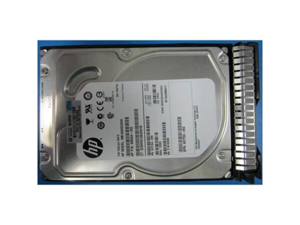 هارد دیسک درایو اینترنال اچ پی (HP) مدل 657749-001 ظرفیت 1 ترابایت سرعت 7200RPM رابط SATA
