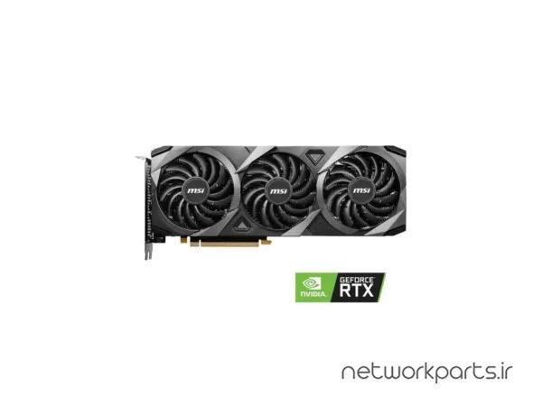 کارت گرافیکی ام اس آی (MSI) مدل RTX3060-Ventus-3X-12G-OC پردازنده گرافیکی GeForce-RTX3060 حافظه 12 گیگابایت نوع GDDR6