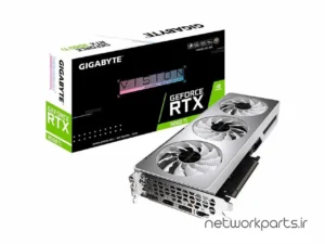کارت گرافیکی گیگابایت (GIGABYTE) مدل RTX3060TI-VISION-OC-8G پردازنده گرافیکی GeForce-RTX3060Ti حافظه 8 گیگابایت نوع GDDR6