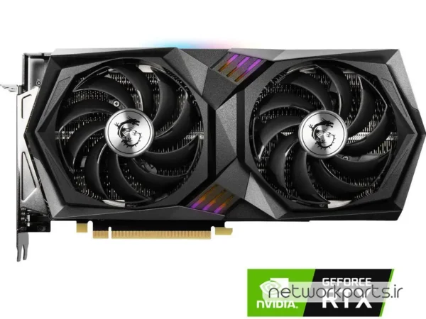کارت گرافیکی ام اس آی (MSI) مدل RTX3060TI-Gaming-X-8G-LHR پردازنده گرافیکی GeForce-RTX3060Ti حافظه 8 گیگابایت نوع GDDR6