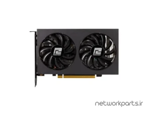 کارت گرافیکی پاور کالر (PowerColor) مدل RX-6500-XT-4GB پردازنده گرافیکی Radeon-RX6500XT حافظه 4 گیگابایت نوع GDDR6