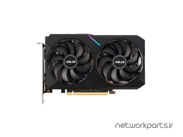 کارت گرافیکی ایسوس (ASUS) مدل RX6500XT-O4G پردازنده گرافیکی Radeon-RX6500XT حافظه 4 گیگابایت نوع GDDR6