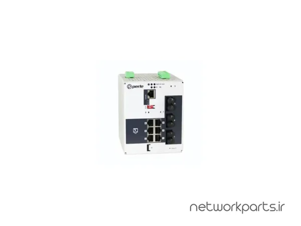 سوییچ پرل (Perle) سری Industrial مدل IDS-509G3PP6-T2SD10-MD05-XT دارای 6 پورت