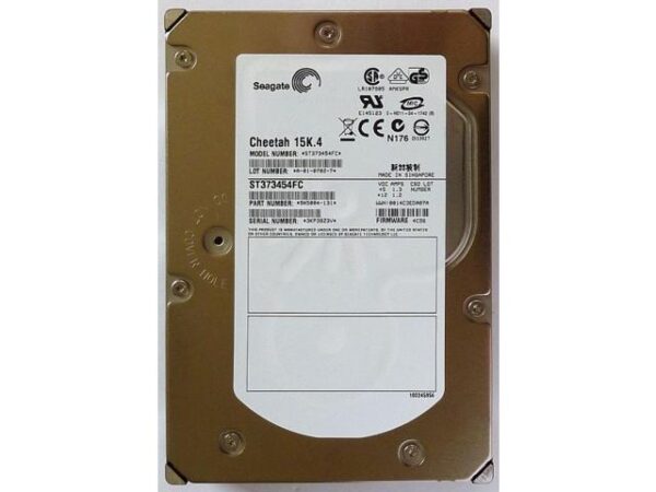 هارد دیسک درایو اینترنال سیگست (Seagate) مدل ST373454FC ظرفیت 74 گیگابایت سرعت 15000RPM رابط Fibre Channel
