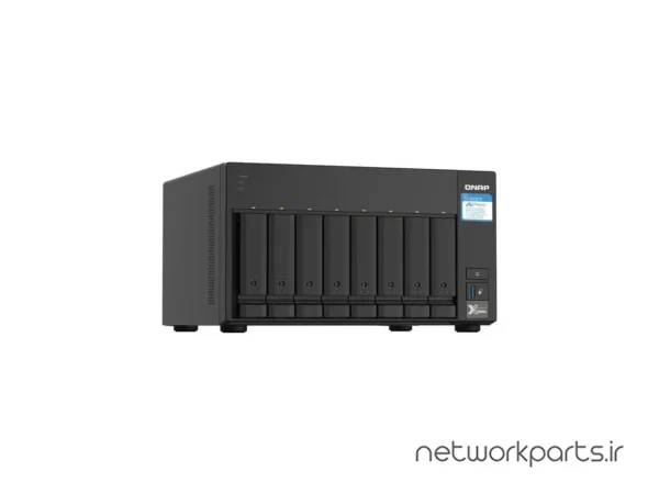 ذخیره ساز تحت شبکه (NAS) کیونپ (Qnap) مدل TS-832PX-4G-US بدون هارد درایو دارای 4GB حافظه رم