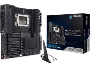 مادربرد سرور ایسوس (ASUS) مدل PRO-WS-WRX80E-SAGE-WIF-SI فرم فاکتور E-ATX
