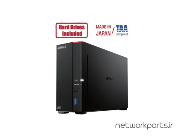 ذخیره ساز تحت شبکه (NAS) بوفالو (Buffalo) مدل LS710D0401 دارای 4TB هارد درایو و 2GB حافظه رم