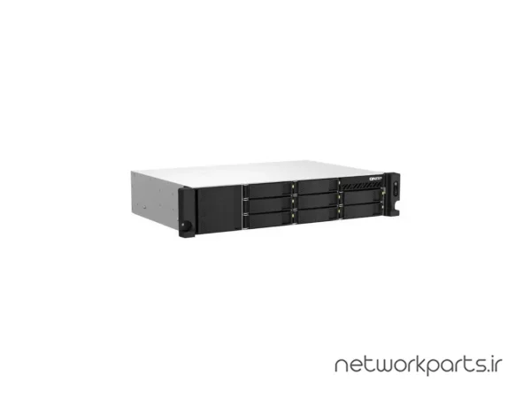 ذخیره ساز تحت شبکه (NAS) کیونپ (Qnap) مدل TS-873AEU-RP-4G-US بدون هارد درایو دارای 4GB حافظه رم