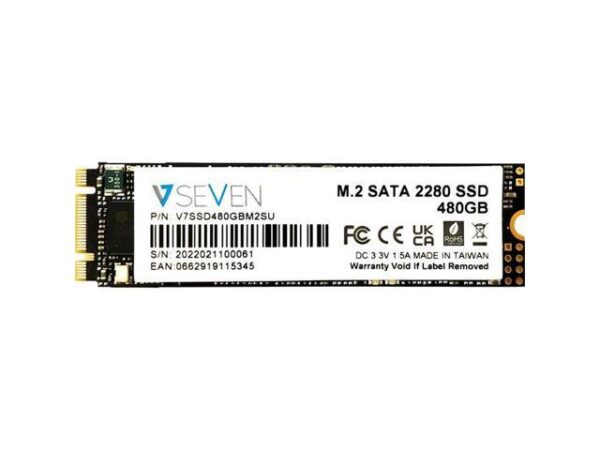 هارد درایو اس اس دی (SSD) V7 ظرفیت 480 گیگابایت فرم فاکتور M.2-2280 رابط SATA