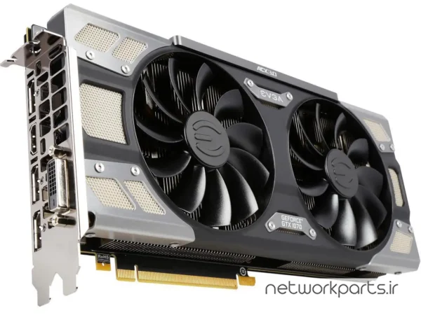 کارت گرافیکی ای وی جی ای (EVGA) مدل 08G-P4-6276-KR پردازنده گرافیکی GeForce-GTX1070 حافظه 8 گیگابایت نوع GDDR5