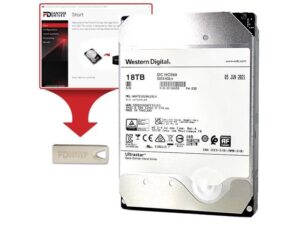 هارد دیسک درایو اینترنال FANTOM DRIVES مدل 0F38459 ظرفیت 18 ترابایت سرعت 7200RPM رابط SATA