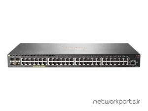 سوییچ اچ پی (HP) سری Aruba مدل 2930F-48G-PoE+-4SFP+ کد JL256A دارای 48 پورت