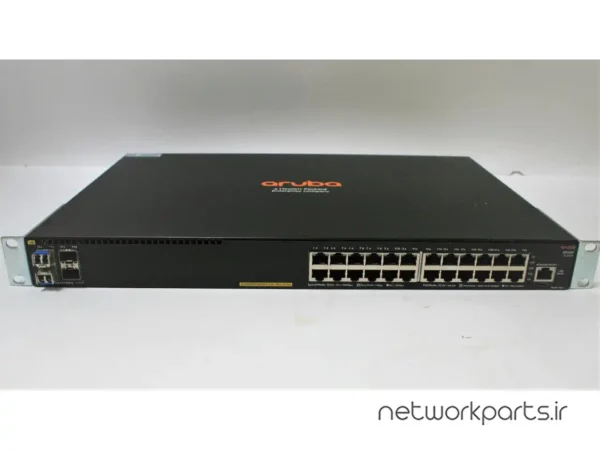 سوییچ اچ پی (HP) سری Aruba مدل 2930F-24G-PoE+-4SFP کد JL261A دارای 24 پورت