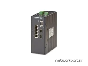 سوییچ بلک باکس (Black Box) سری Industrial مدل LEH1104A-2SFP دارای 4 پورت
