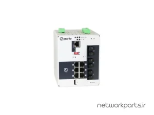 سوییچ پرل (Perle) سری Industrial مدل IDS-509F3PP6-T2SD40-MD2 دارای 6 پورت