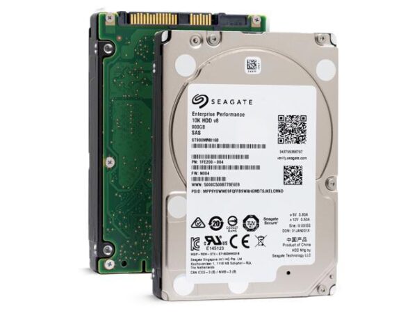 هارد دیسک درایو اینترنال سیگست (Seagate) مدل ST900MM0168 ظرفیت 900 گیگابایت سرعت 10000RPM رابط SAS