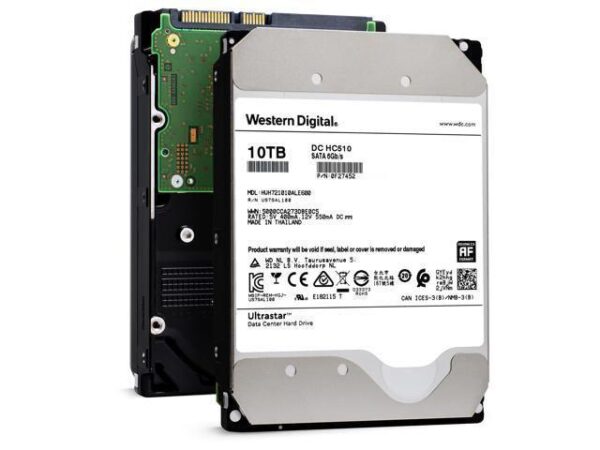 هارد دیسک درایو اینترنال اچ جی اس تی (HGST) مدل 0F27452 ظرفیت 10 ترابایت سرعت 7200RPM رابط SATA