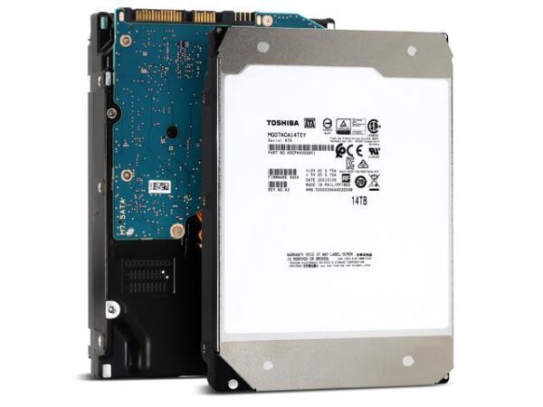 هارد دیسک درایو اینترنال توشیبا (Toshiba) مدل MG07ACA14TEY ظرفیت 14 ترابایت رابط SATA
