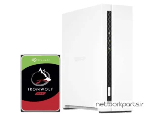 ذخیره ساز تحت شبکه (NAS) کیونپ (Qnap) مدل TS-133-US دارای 3TB هارد درایو و 2GB حافظه رم