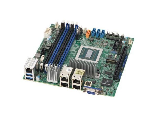 مادربرد سرور سوپرمایکرو (Supermicro) مدل MBD-M11SDV-4CT-LN4F-B فرم فاکتور MiniITX