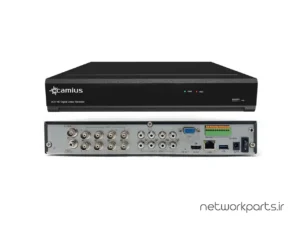 ضبط کننده ویدیویی DVR کمیوس (Camius) پشتیبانی از 8 کانال مدل TRIVAULT4K184R