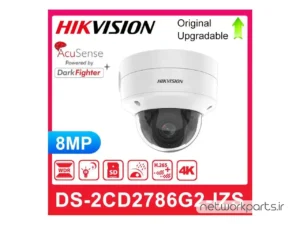 دوربین مدار بسته تحت شبکه (IP) هایک ویژن (Hikvision) سری AcuSense مدل DS-2CD2786G2-IZS 8MP با وضوح 4K