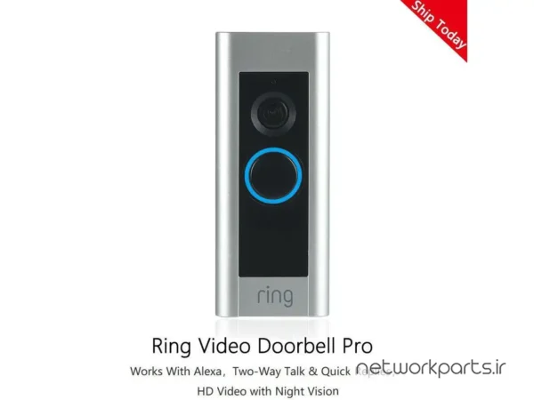 زنگ درب هوشمند رینگ (Ring) مدل Video Doorbell Pro