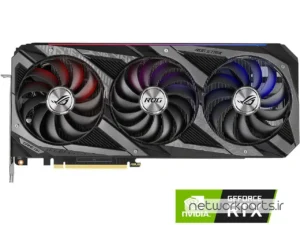 کارت گرافیکی ایسوس (ASUS) مدل RTX3060TI پردازنده گرافیکی GeForce-RTX3060Ti حافظه 8 گیگابایت نوع GDDR6